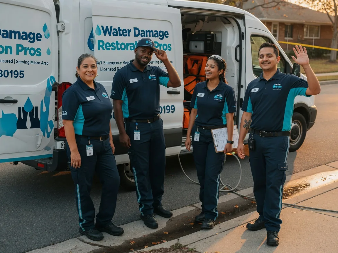 Water Damage Restoration company in West Pittsburg, PA