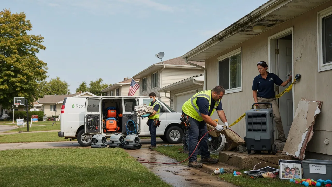 Water Damage Restoration in West Pittsburg, PA near me